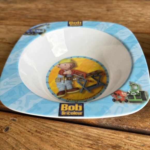 Bob the Builder Melamine Children’s Bowls Set Of 2 - Picture 3 of 10